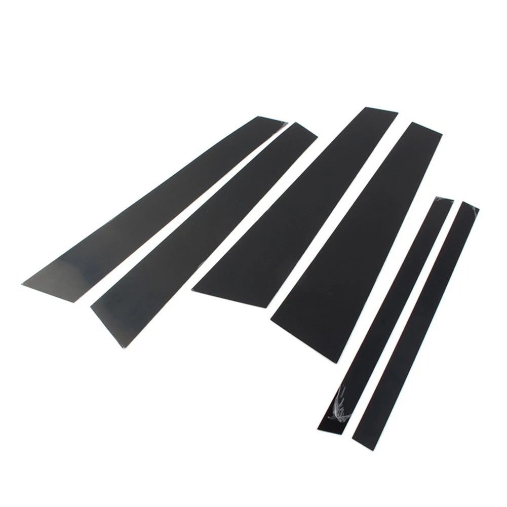 8 x Car Door Window Column B C Pillars Trims for BMW X7 G07 (2019-2021)