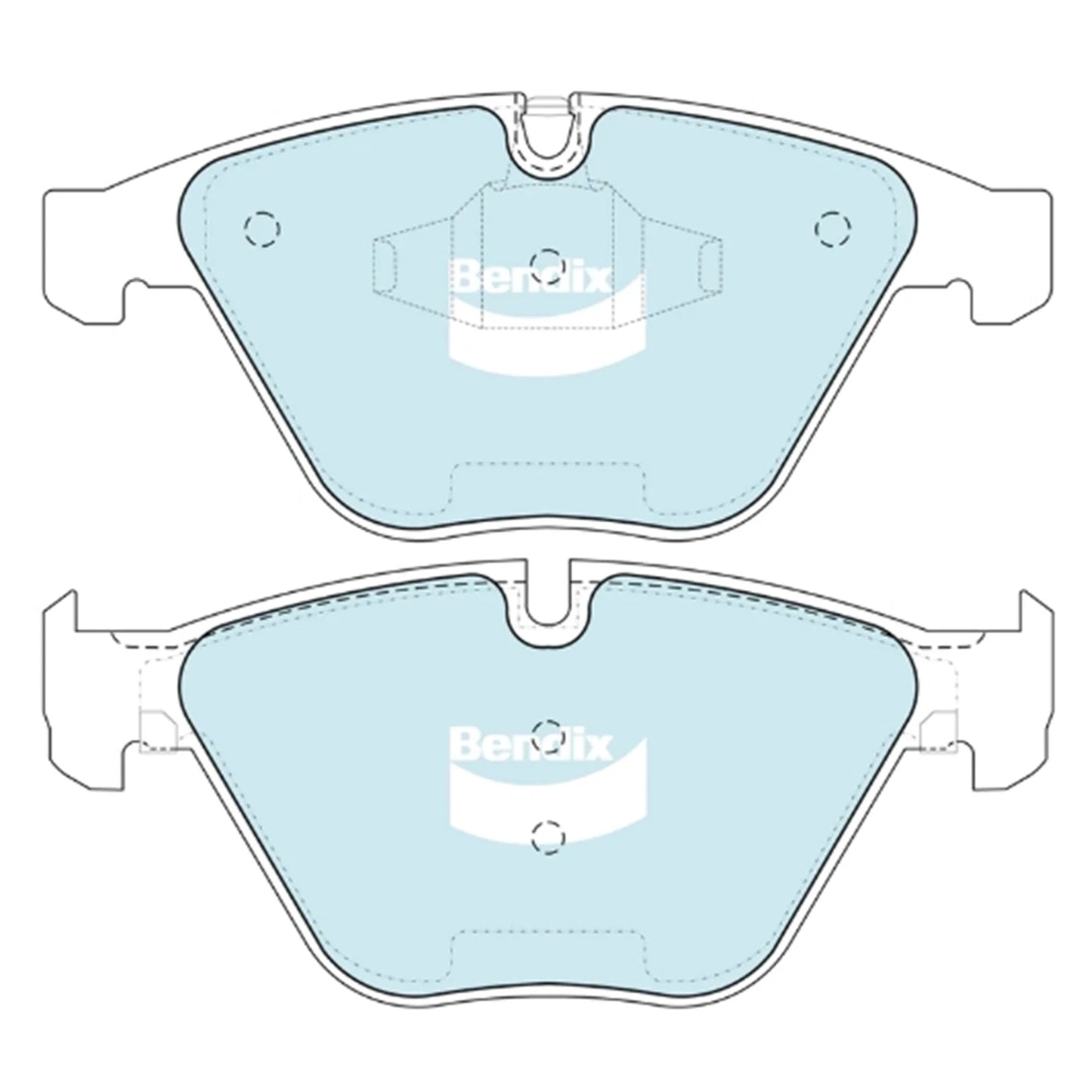 Front Disc Brake Pads 312mm for BMW 320i E90 E91 (2007-2011)