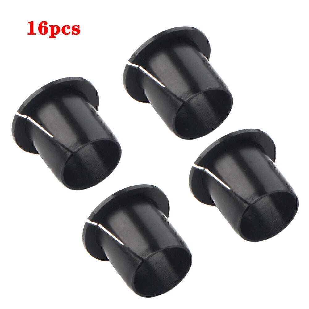16 x Black Front A-Arm DELRIN Bushing Kit for Ski-Doo REV (2003-2019)