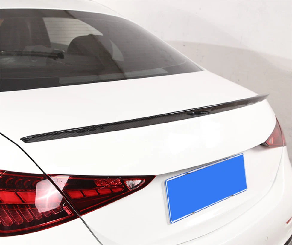 Carbon Fiber Rear Spoiler Wing for Mercedes Benz C Class Sedan (2022-2023)