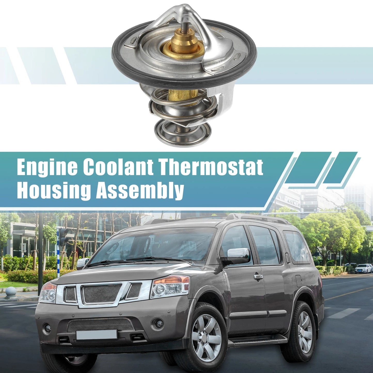 Engine Coolant Thermostat for Nissan NV2500 (2012-2016)