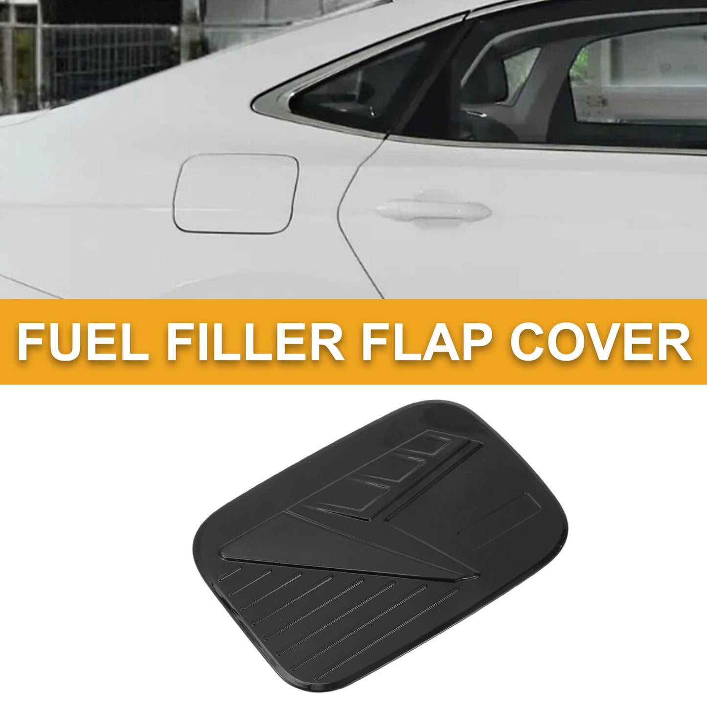 Fuel Tank Door Cap Cover for Honda CRV (2023-2025) Black