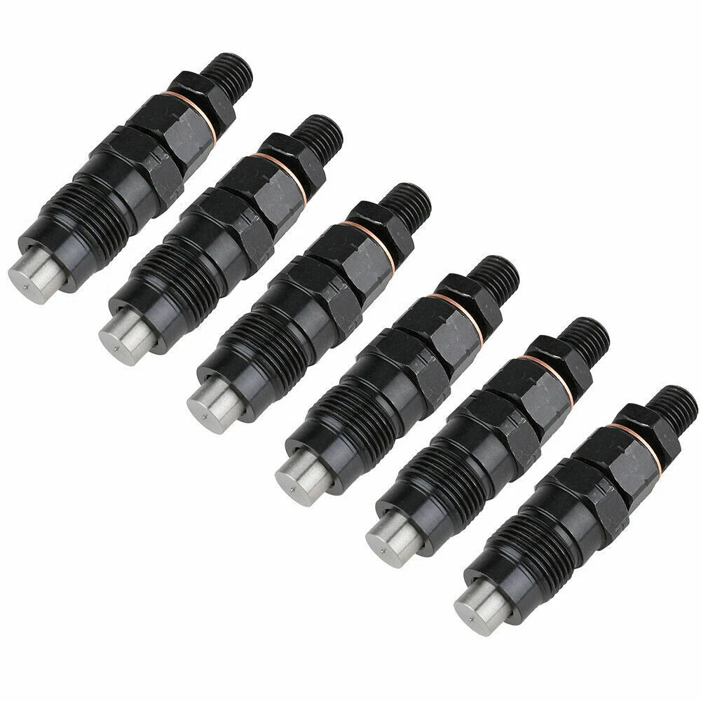 Set of 6 Diesel Fuel Injectors for Toyota Coaster HZB50 4.2L (1993-2003)