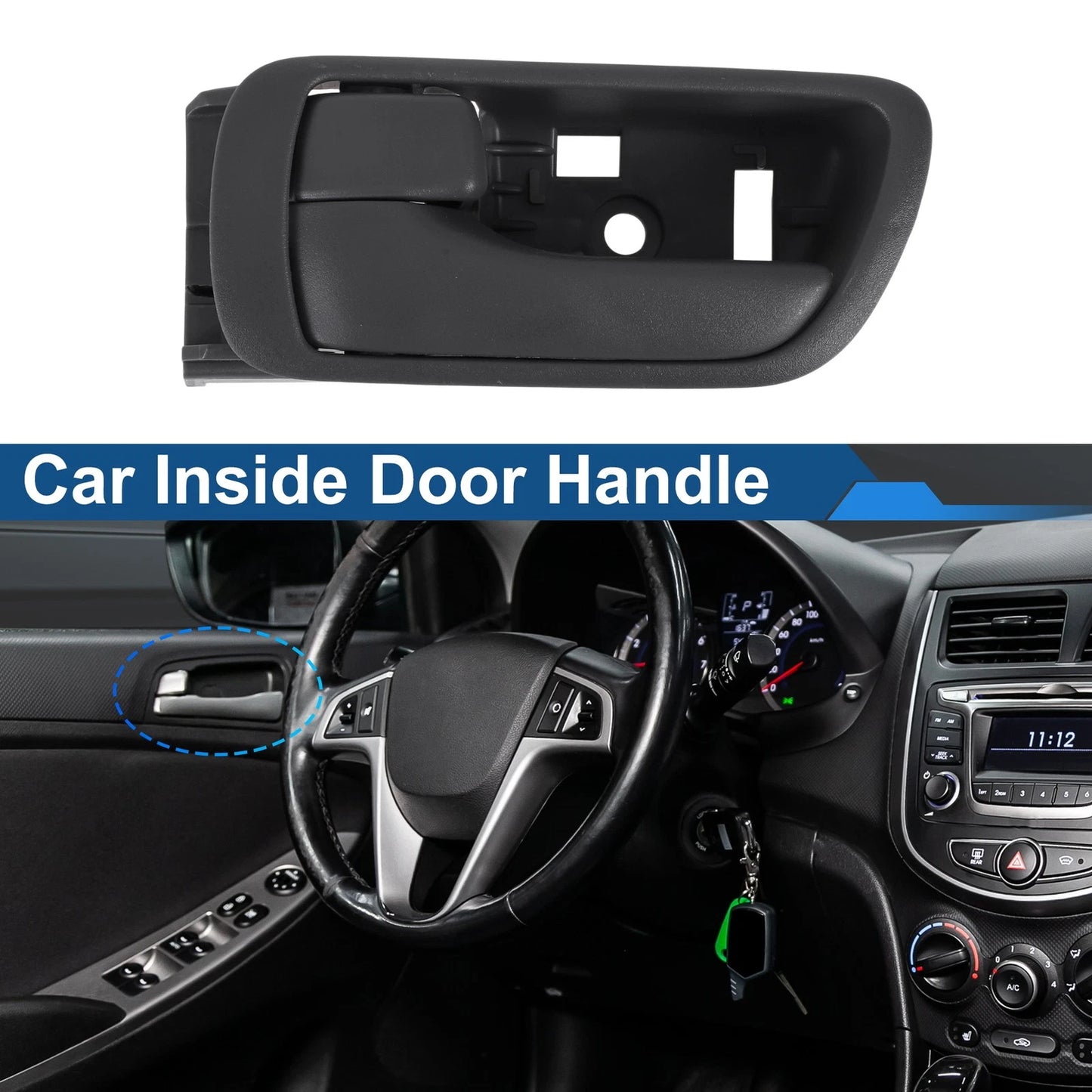 Front Passenger Side Interior Door Handle for Toyota Camry (2002–2006)