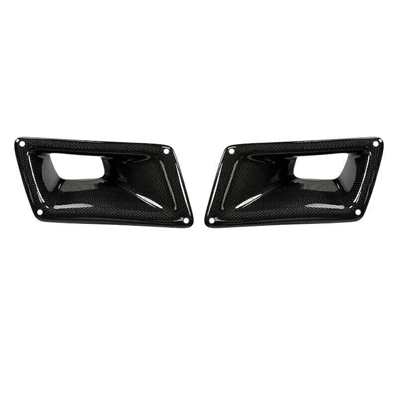 L+R Carbon Fiber Mirror Covers & Air Vent Duct Bezel for Nissan 350Z (2003-09)