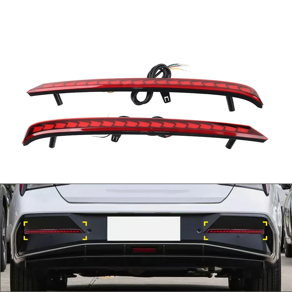 LED Rear Bumper Tail Light Lens for Hyundai Elantra (2023)