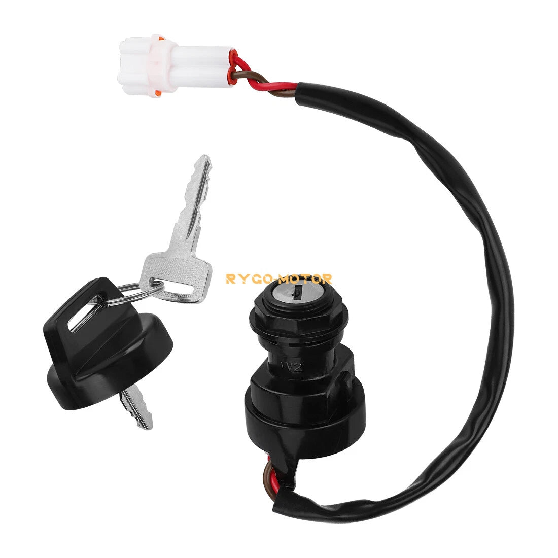 Key Switch for Yamaha Wolverine 350 Warrior 350 Bruin 350 YFM350 (2002–2009)