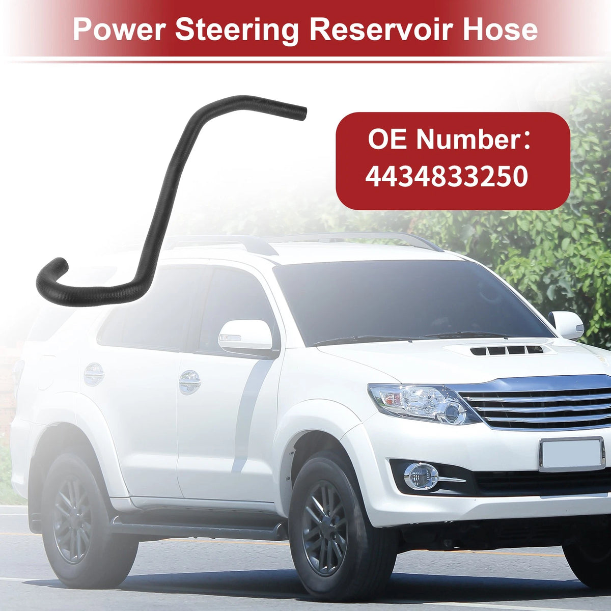 Power Steering Reservoir Hose for Toyota Avalon V6 3.5L (2008-2012)