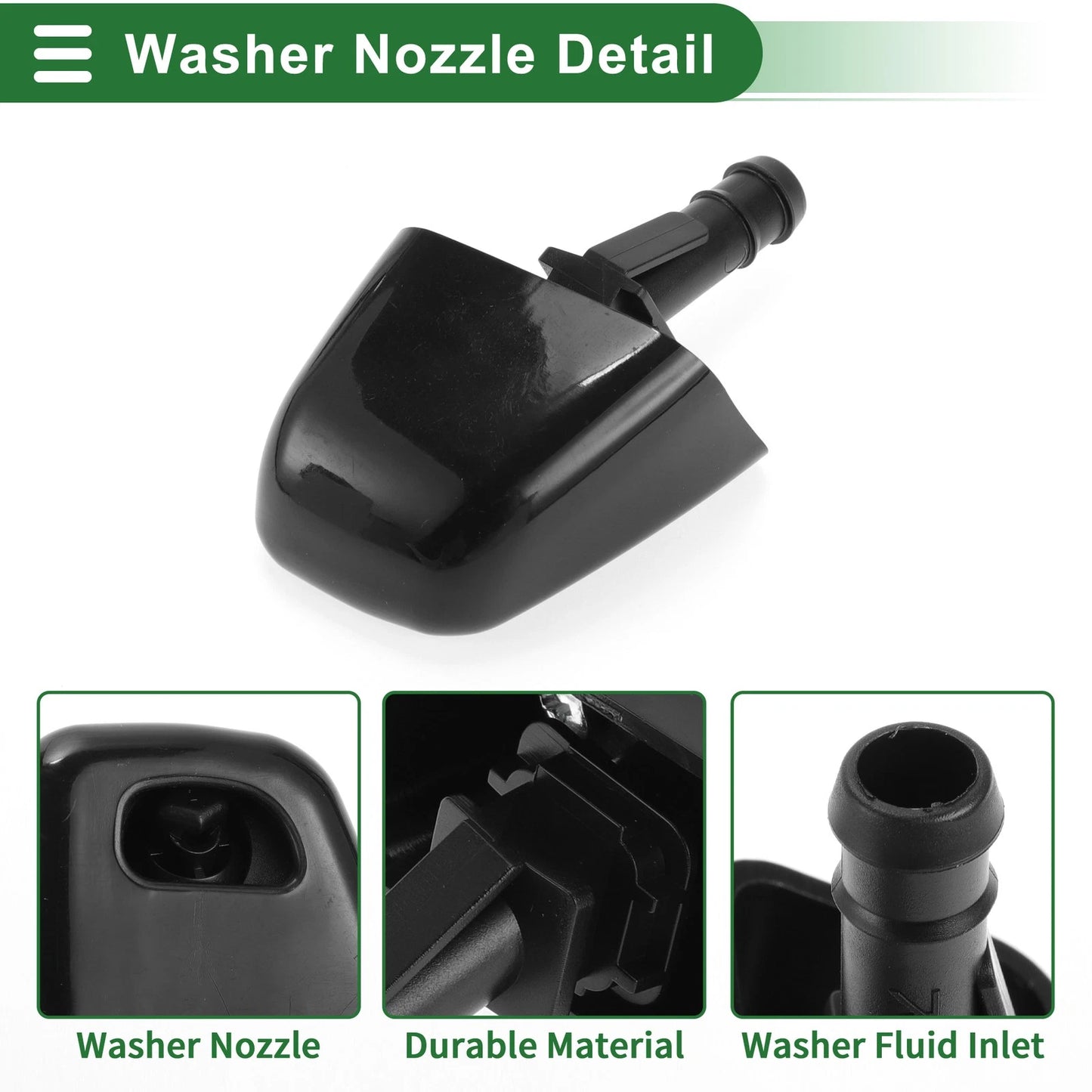 Headlight Washer Nozzle for Nissan X-Trail (2014-2023)