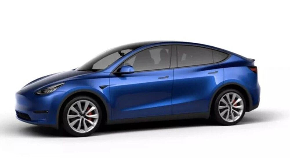 Carbon Fiber Rear Mirror Cover for Tesla Model Y (2020-2023)
