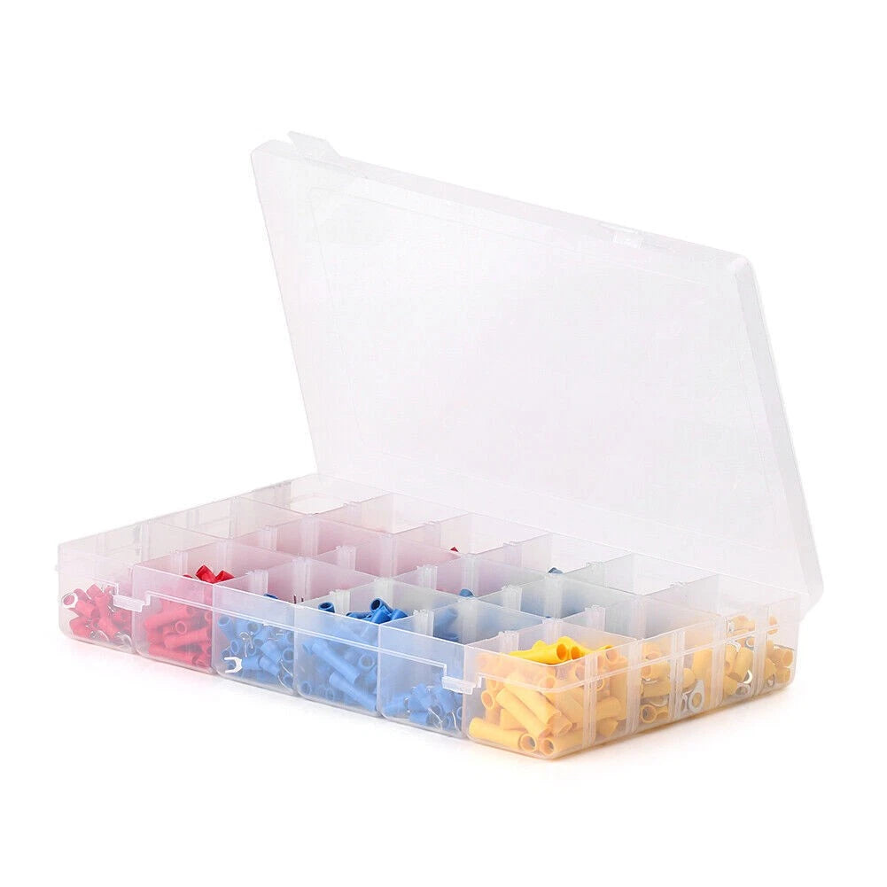 1200 x Insulated Electrical Wiring Connectors Crimp Terminals Set for Various Models