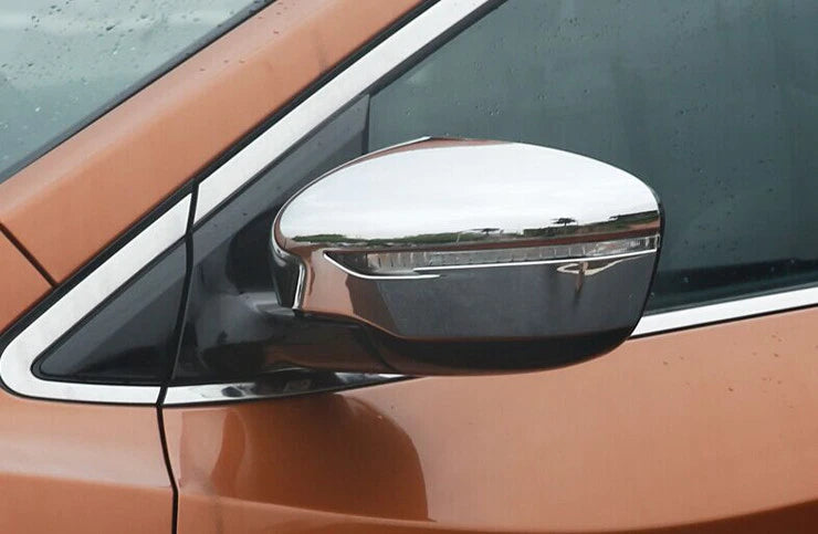 Chrome Turning Light Side Mirror Cover Trim for Nissan Murano (2015-2021)