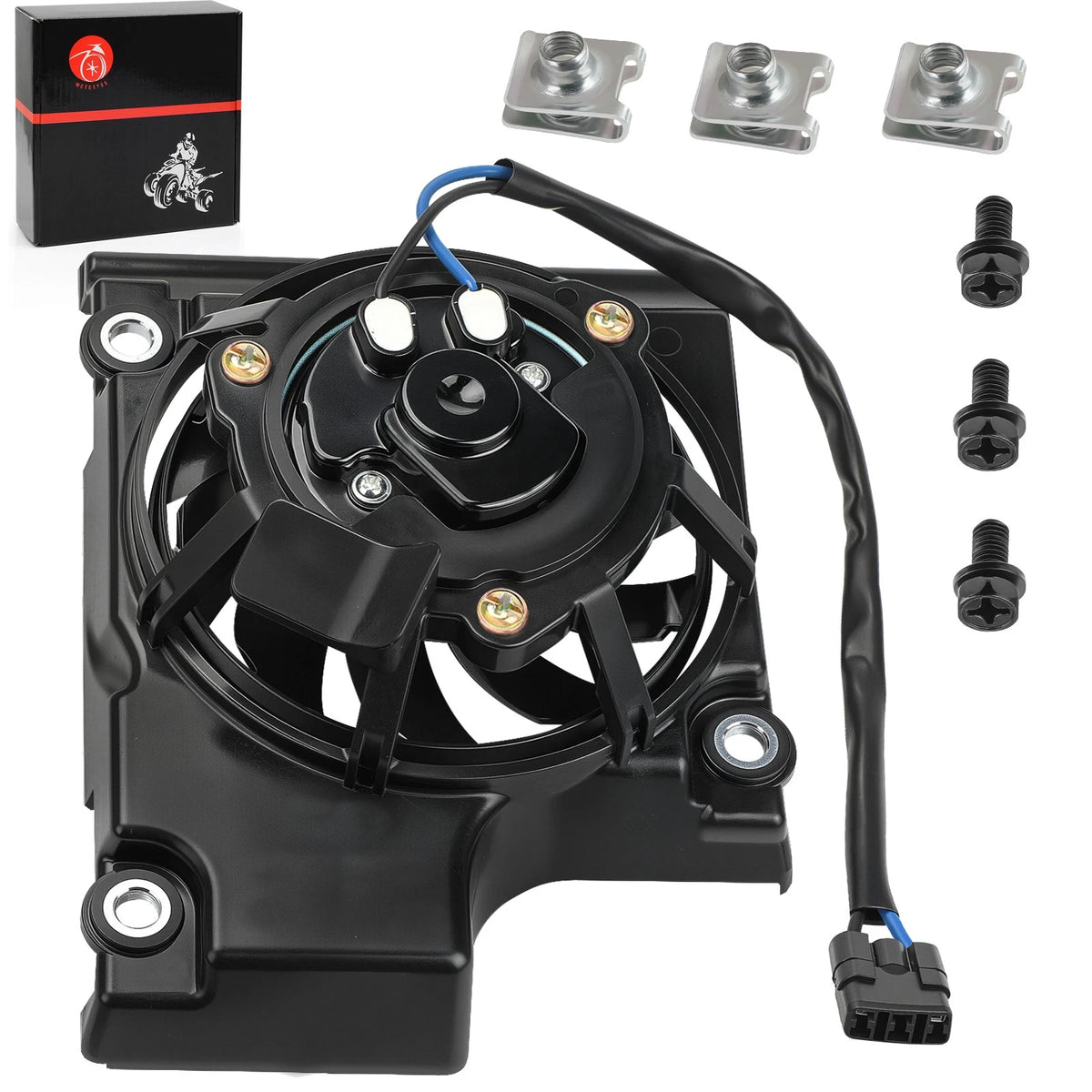 Radiator Fan Kit for Yamaha YZ250FX WR250F (2020–2024)