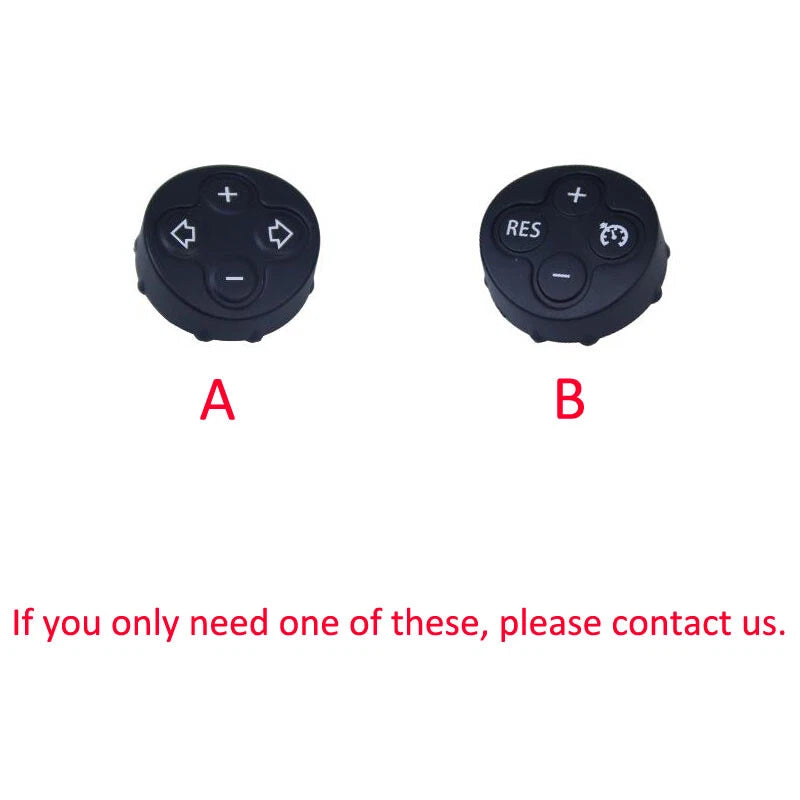 Steering Wheel Remote Control Button Cover Trim for Mini R55 R56 R57 R58 R59 R60