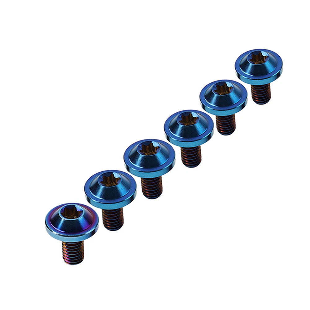 6 x Alloy Bolts Truss Torx Head Screws M6x25mm for Bike Motorcycle