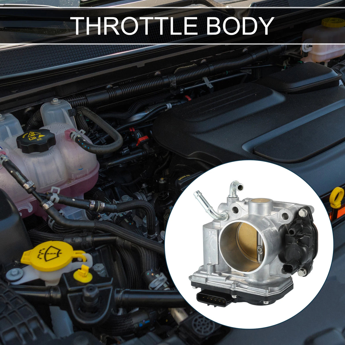 Throttle Body Actuator for Honda Civic 1.8L L4 (2006-2011)