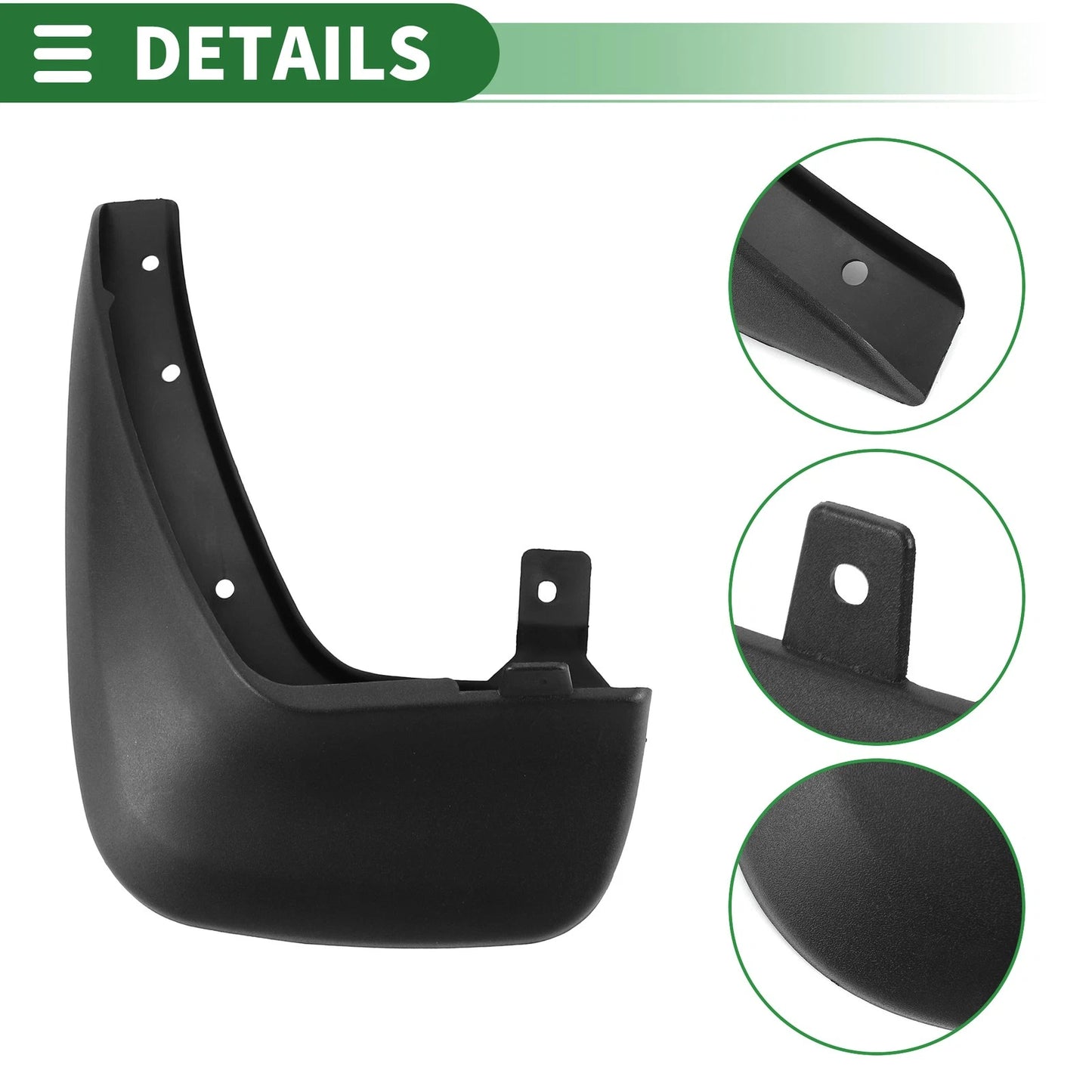 Mud Flaps Splash Guards for Kia Sportage (2013-2016)