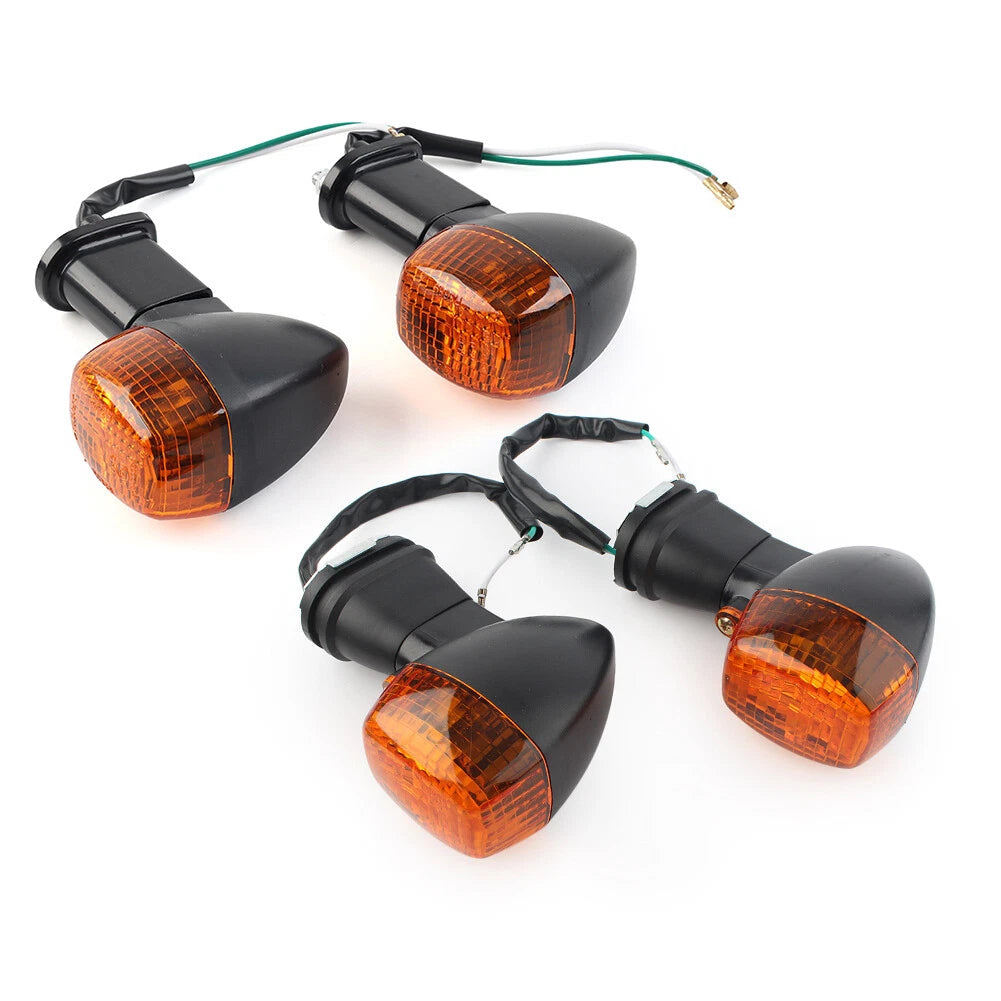Front Rear Turn Signal Indicator Lights for Kawasaki Ninja ZX12R ZX9R ZX7R (2000-2006)