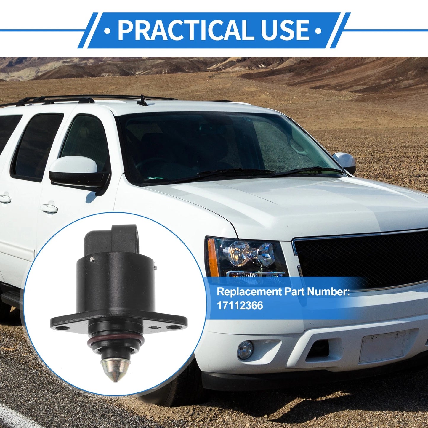 Idle Air Control Valve for GMC G3500 (1992-1996)