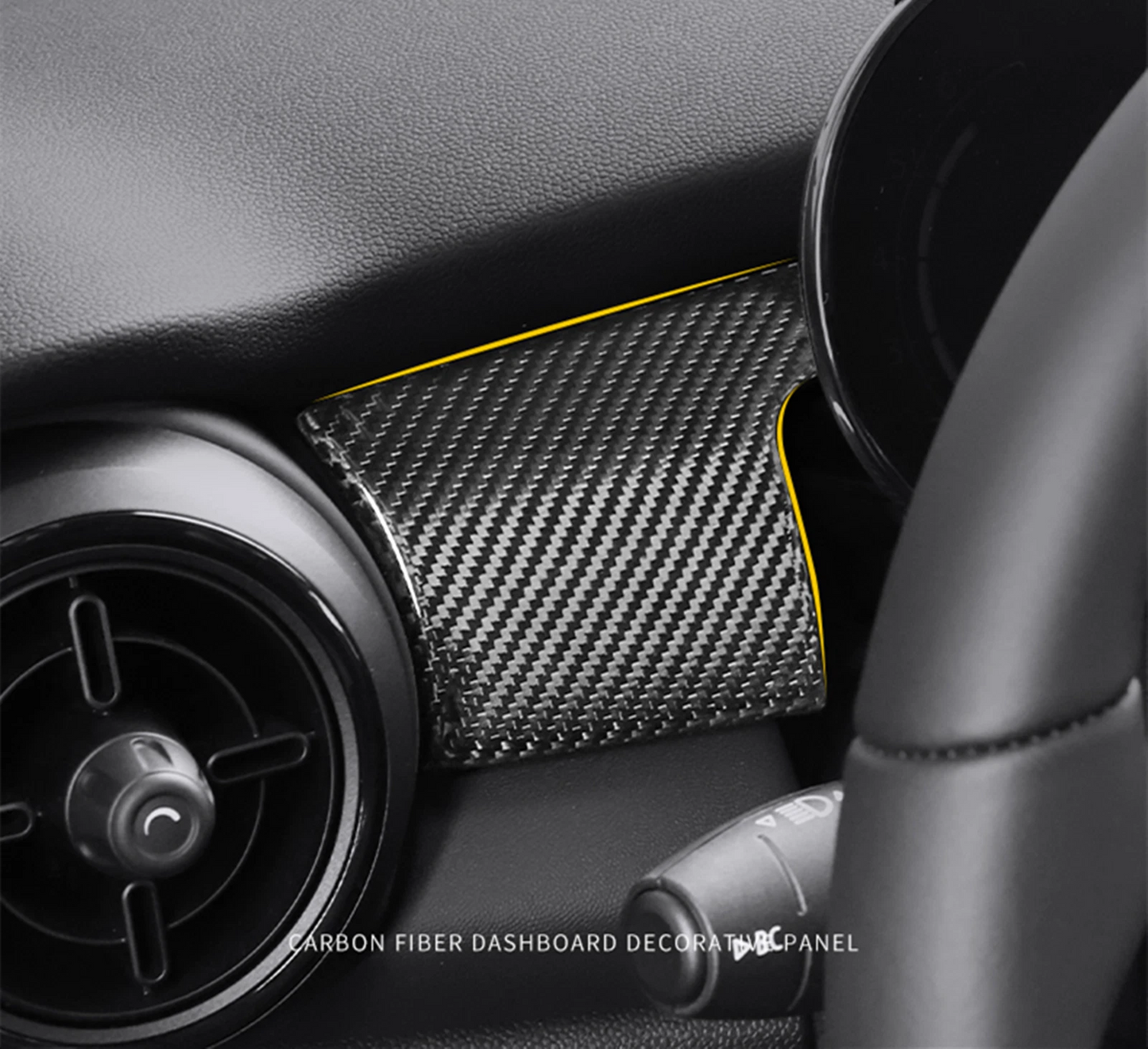 Carbon Fiber Instrument Panel Trim for Mini Cooper F55 F56 F57 (2019-2022)