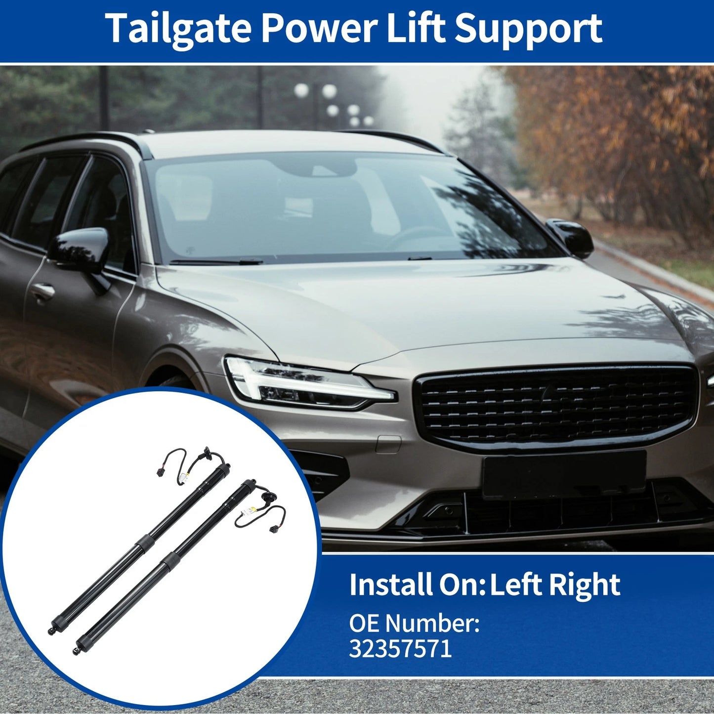 Power Lift Support for VOLVO V60 (2019-2025) LH/RH 32357571