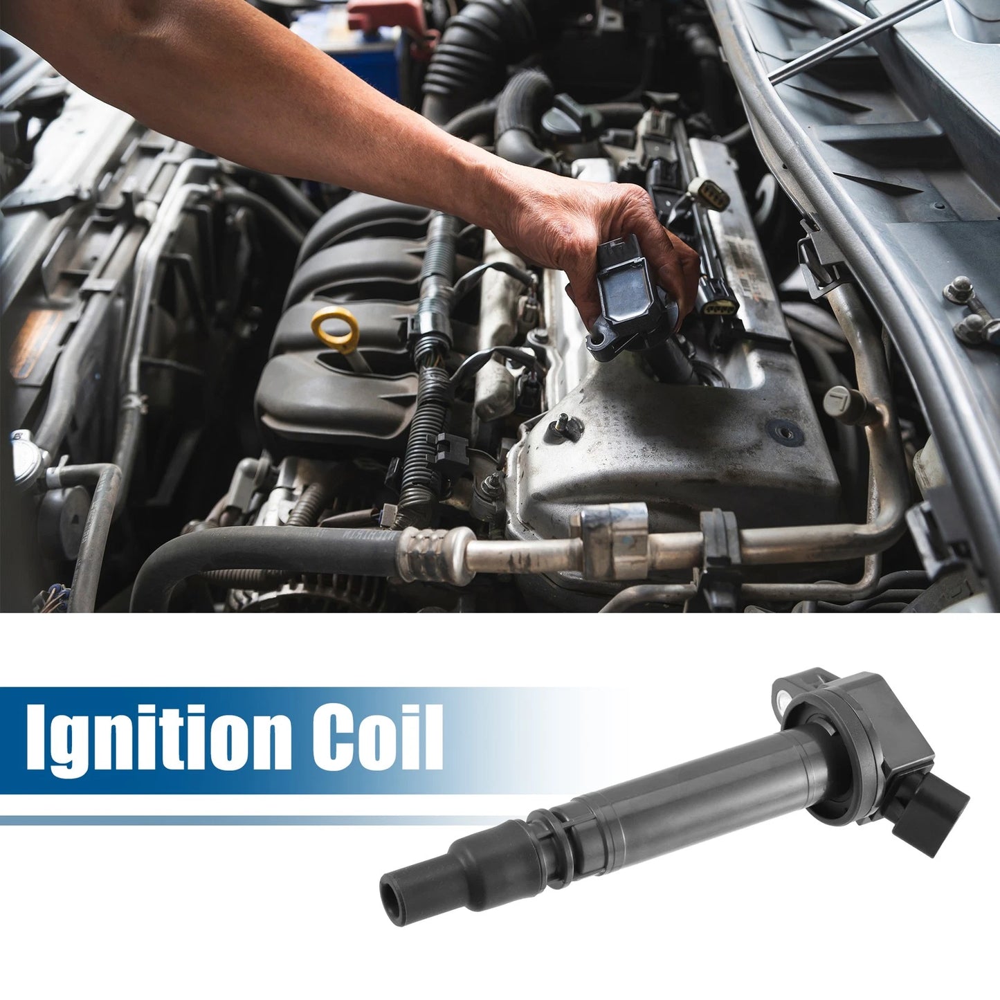 4 Pcs Ignition Coil Packs for Toyota Tundra 5.7L V8