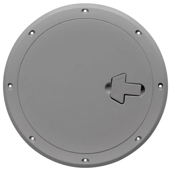 Access Hatches - Grey Round Removable Lid for CAN-SB® Made in Italy
