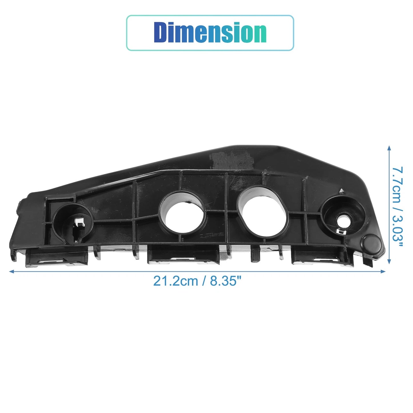 Left Side Front Bumper Bracket for Toyota Corolla (2009-2010)