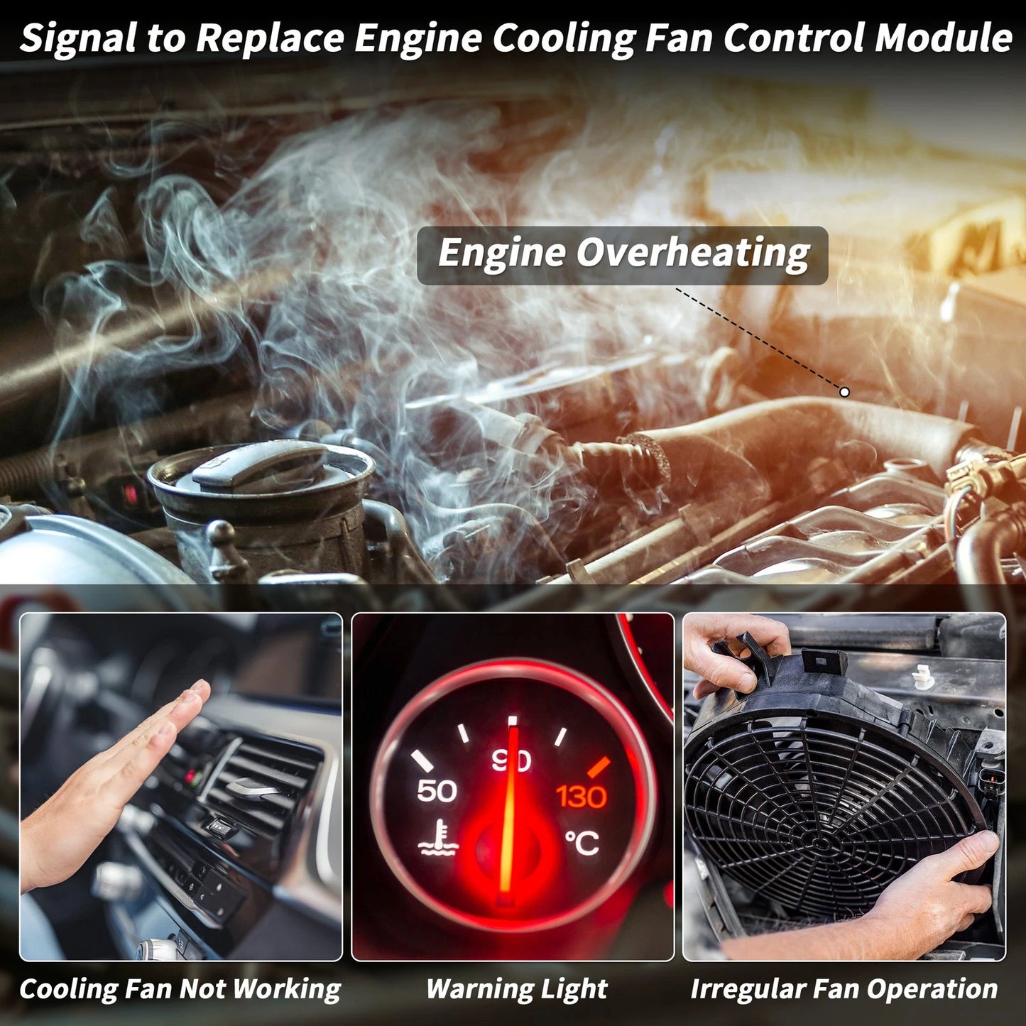 Engine Cooling Fan Control Module for Toyota RAV4 (2006-2012) 1 Pc
