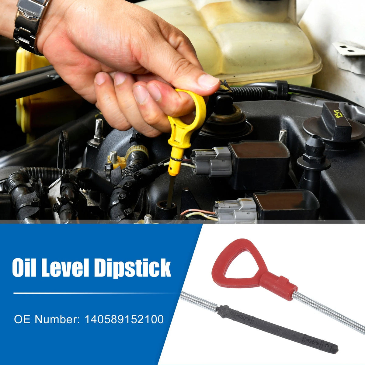 1 x Engine Oil Fluid Level Dipstick for Toyota Corolla (2009–2009)
