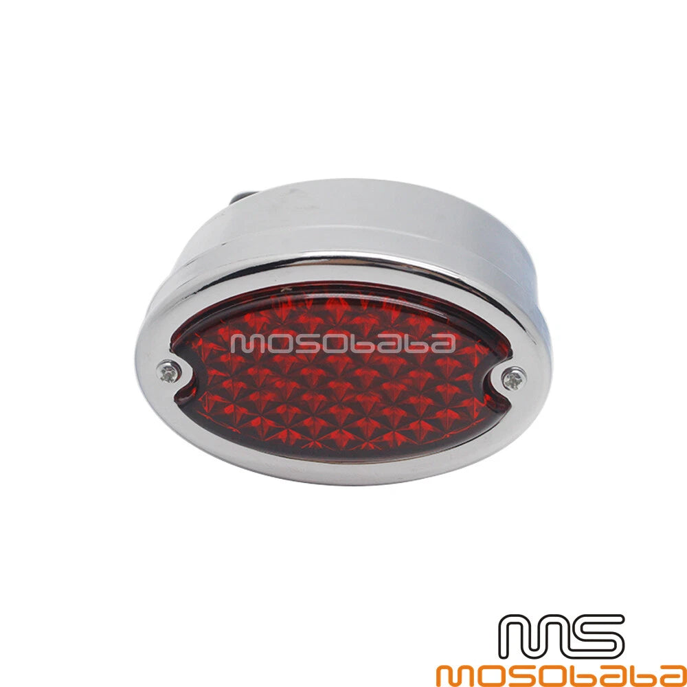 LED Cateye Tail Light for Suzuki Boulevard C50 M50 M90 S40 C50T C90T M109R (2005-2023)
