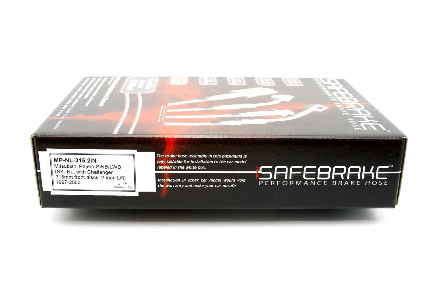 Brake Line Kits for Pajero NK, NL (2 inch Lift, Challenger 315mm Discs)