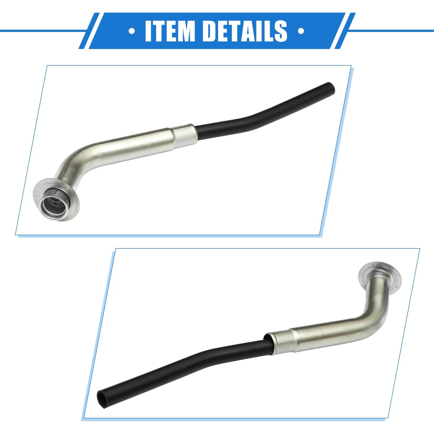 Fuel Tank Filler Neck for Ford F-350 1994-1997 Rear Tank Tube Pipe Hose