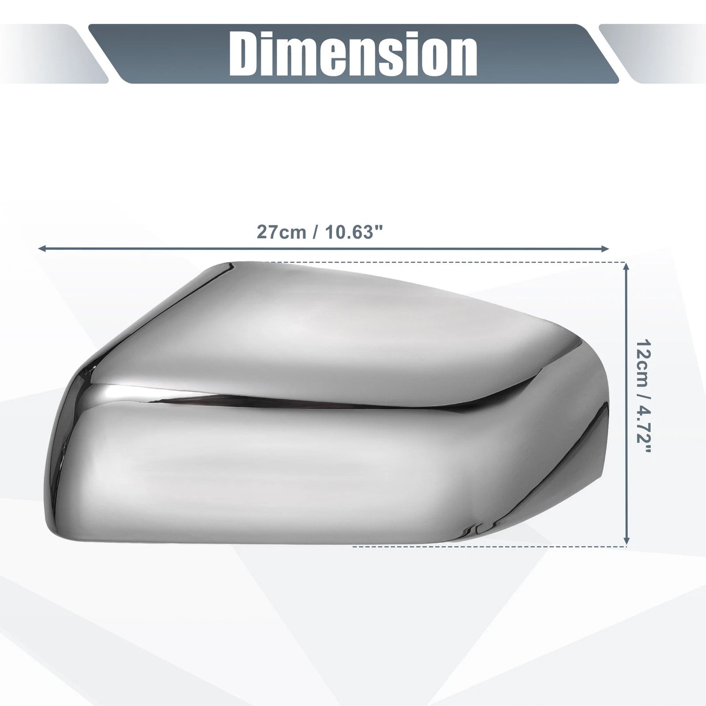 Rearview Mirror Cover Cap Chrome Plated for Land Rover Range Rover Sport (2006-2013)