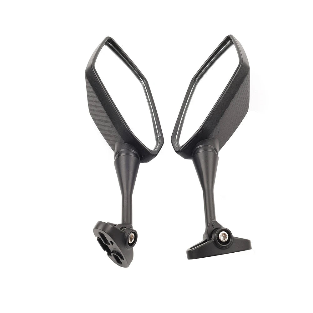 Carbon Fiber Look Rear View Side Mirrors for Honda CBR600RR (2003-2025)