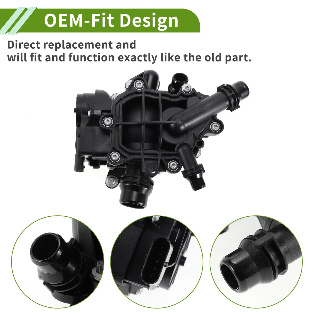 Engine Coolant Thermostat Housing Assembly for BMW 230i xDrive (2017 - 2021)