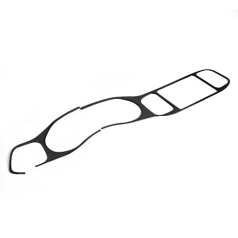 Dashboard Radio Trim Cover Sticker for Dodge Charger 2011-2014 Carbon Fiber