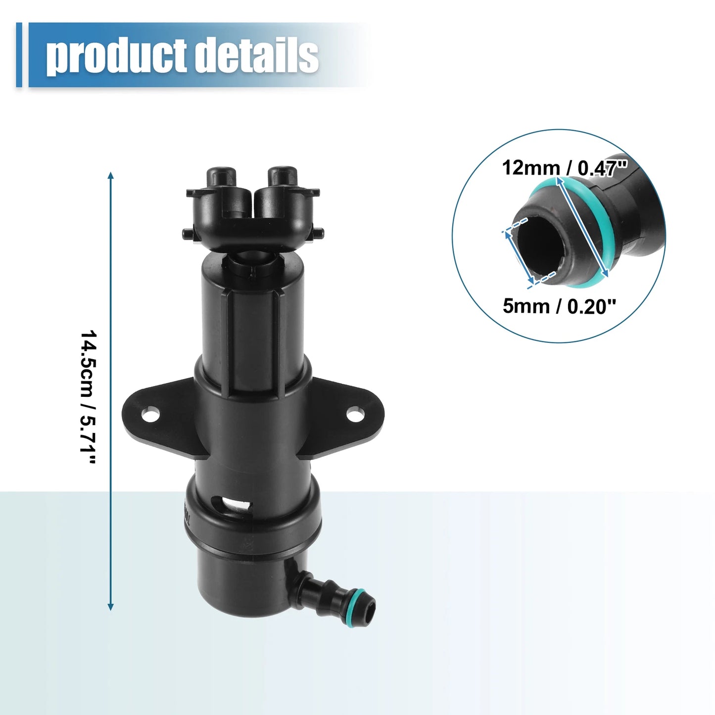 Headlight Washer Nozzle Jet Spray for BMW X3 E83 (2006-2010)