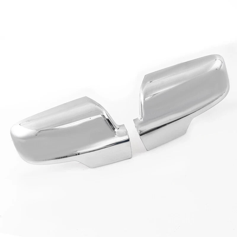 Chrome Mirror Cover Overlay with Turn Signal Cutout for Dodge Ram 1500 (2019-2024)