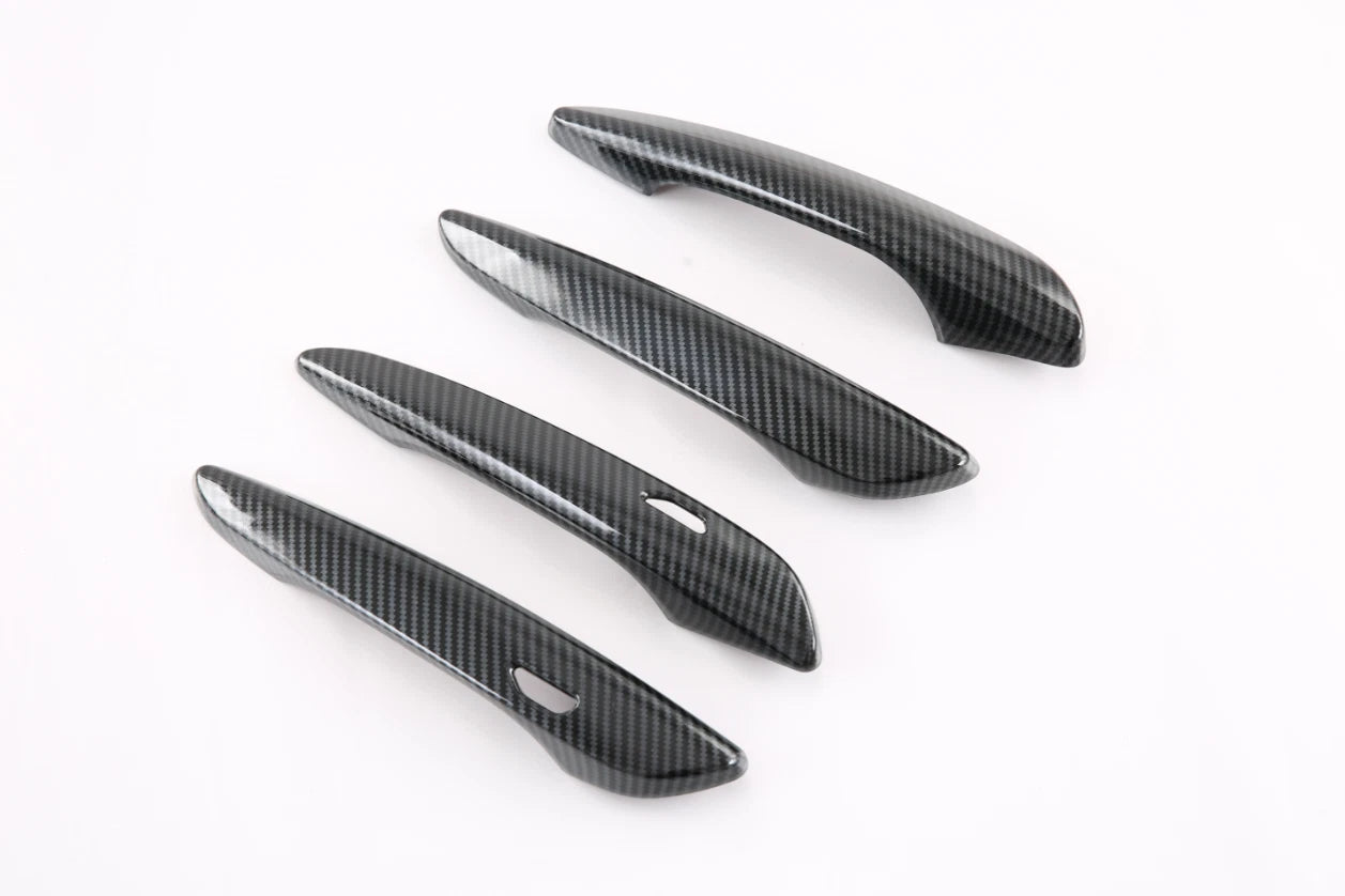 Smartkey Door Handle Side Lid Carbon Fiber Cover Trim for Mazda CX-50 (2023-2024)