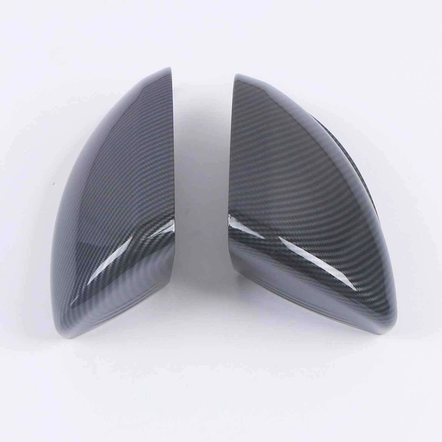 Rearview Mirror Lid Carbon Fiber Cover Trim for Mercedes-Benz GLB (2020-2023)