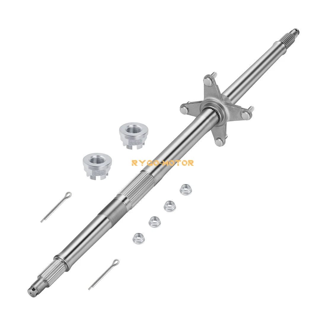 Rear Wheel Axle Pin Nuts for Honda FourTrax 200 TRX200 TRX200D