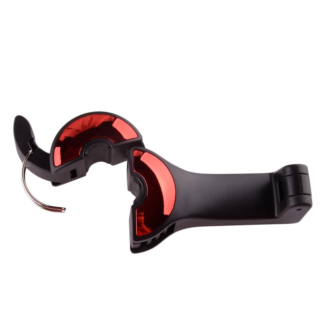 Red Car Headrest Hook Seat Back Hanger for Bag Purse (Fits Most Vehicles)