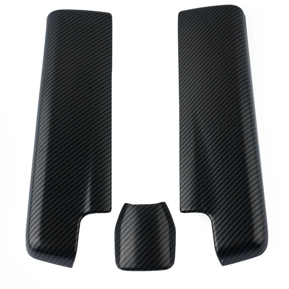Fiber Center-Carbon Armrest Box Cover for E Class W212 (2010–2015)