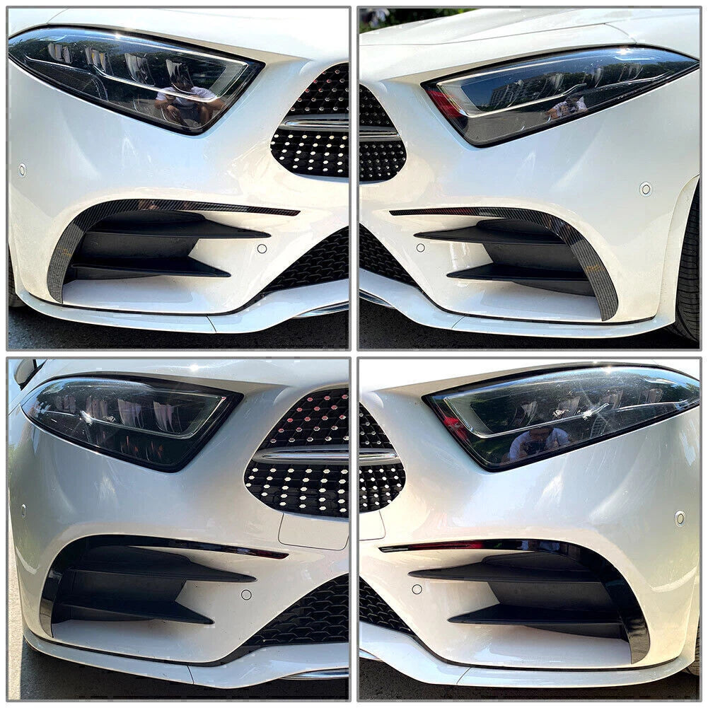 Front Bumper Lip Splitter Spoiler for Benz CLS-Class C257 (2018 - Present)