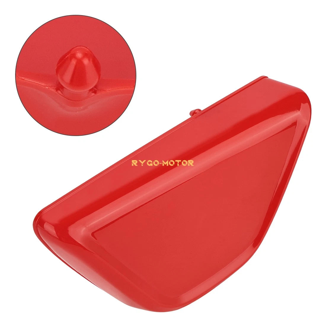 Left Side Cover Red for Honda Z50 Z 50 Z50A Mini Trail (1972–1978)