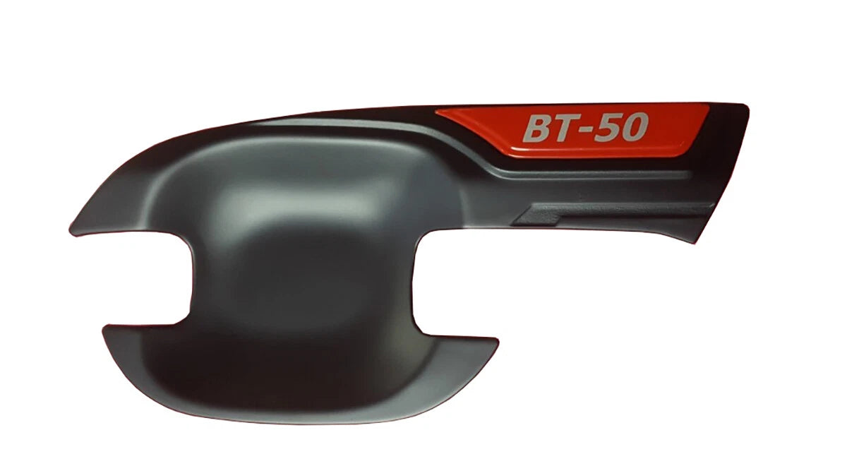 2 x Door Black Handle Bowl Trim for Mazda BT-50 (2021-2024)