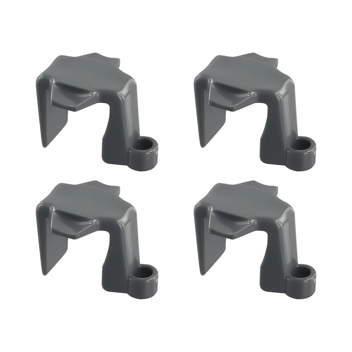 4 Pack Pontoon Boat Square Rail Mudguard Clips for All Pontoon Models