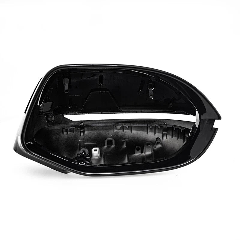 2 x Gloss Black Mirror Cover Caps for AUDI A7 S7 RS7 (2010-2017)