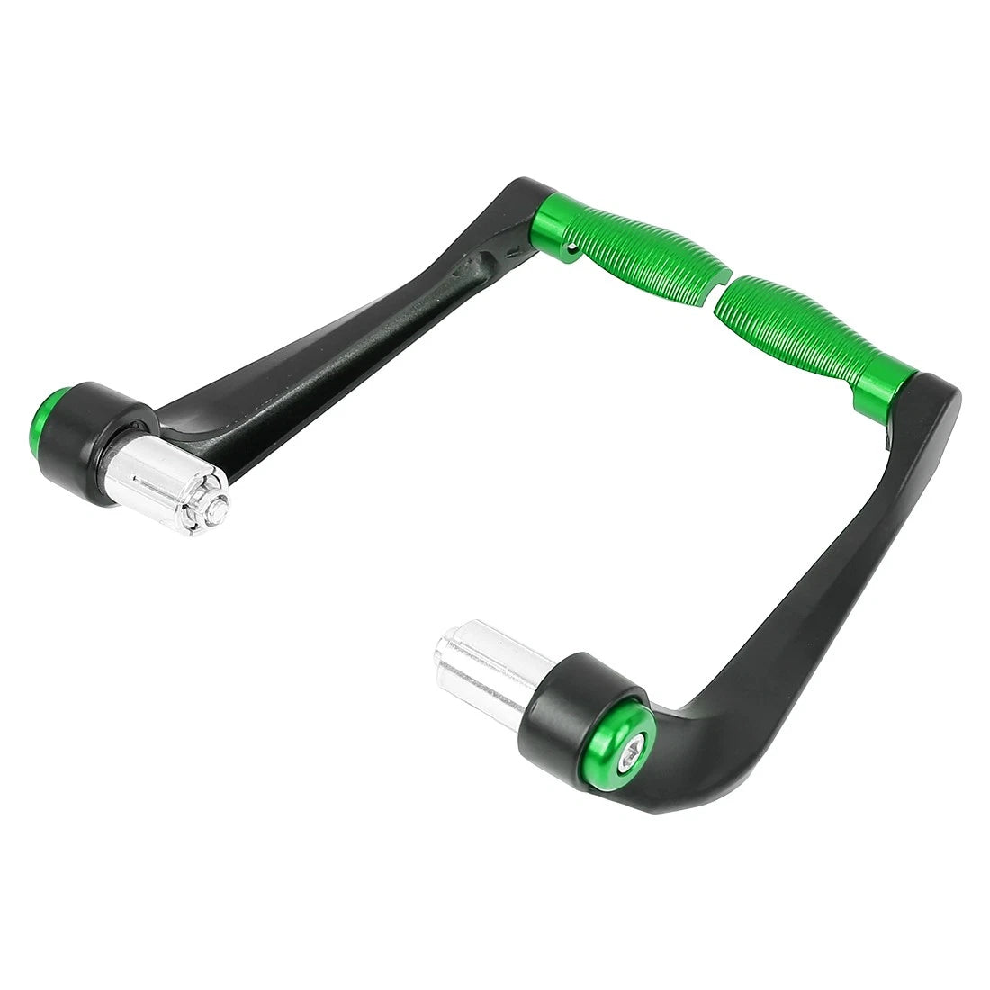 1 Pair 22mm Brake Clutch Lever Protector Hand Guard Green for Motorcycle